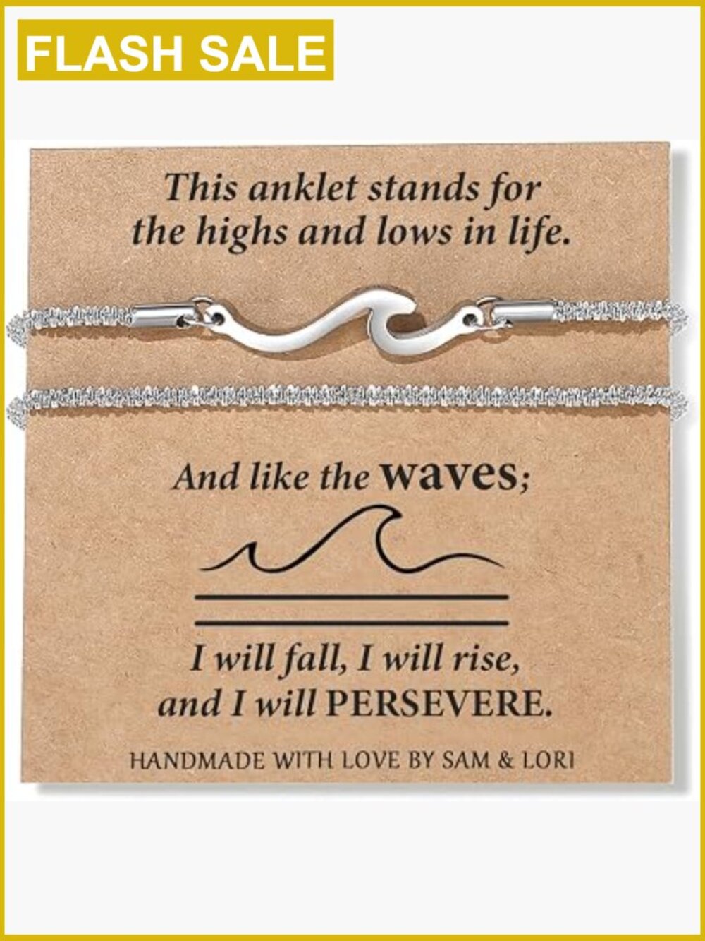 Women's Waterproof Stainless Steel Adjustable Anklet Gift